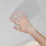 BIGFOOT Memory Foam Bath Mat 17 x 24 for Tub and Shower, Water Absorbent Non-Slip Bathroom Rug with Soft Velvet Top Layer, Thick Cushioning Foam with PVC Dot Bottom Layer Keeps Floors Dry, Gray