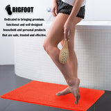 BIGFOOT Luxury Chenille Bathroom Rug Mat 30 x 20, Extra Soft and Absorbent Shaggy Rugs, Non Slip, Machine Wash Dry, Perfect Carpet Mats for Tub, Shower and Bathroom Washable, Coral